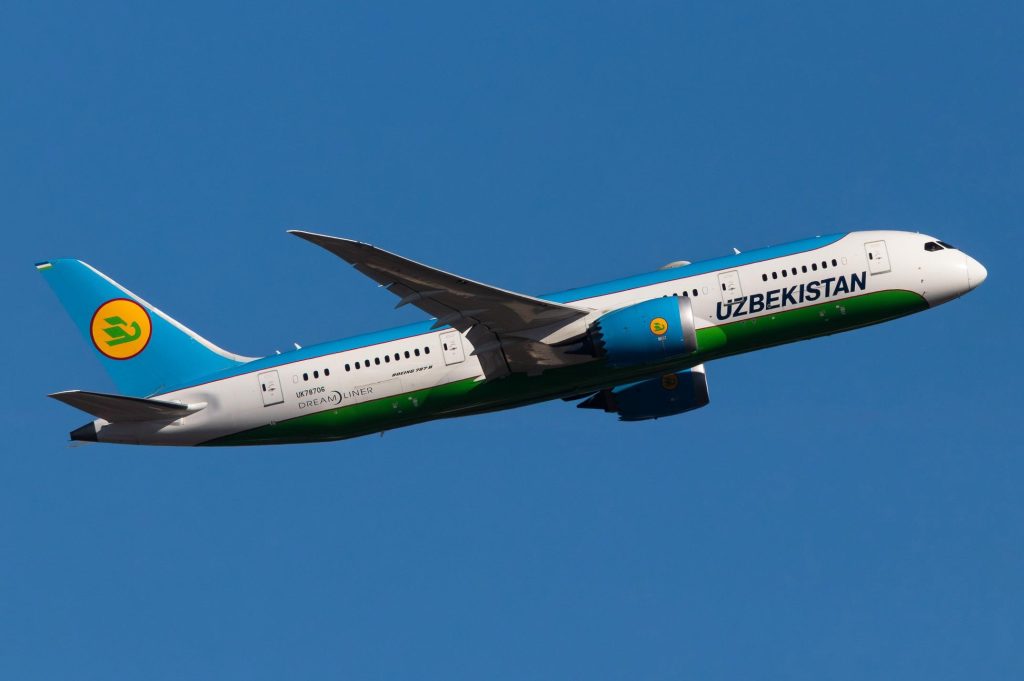 Uzbekistan Airways to Launch Direct Tashkent–Guangzhou Service on May 27 with Boeing 787-8 Operations